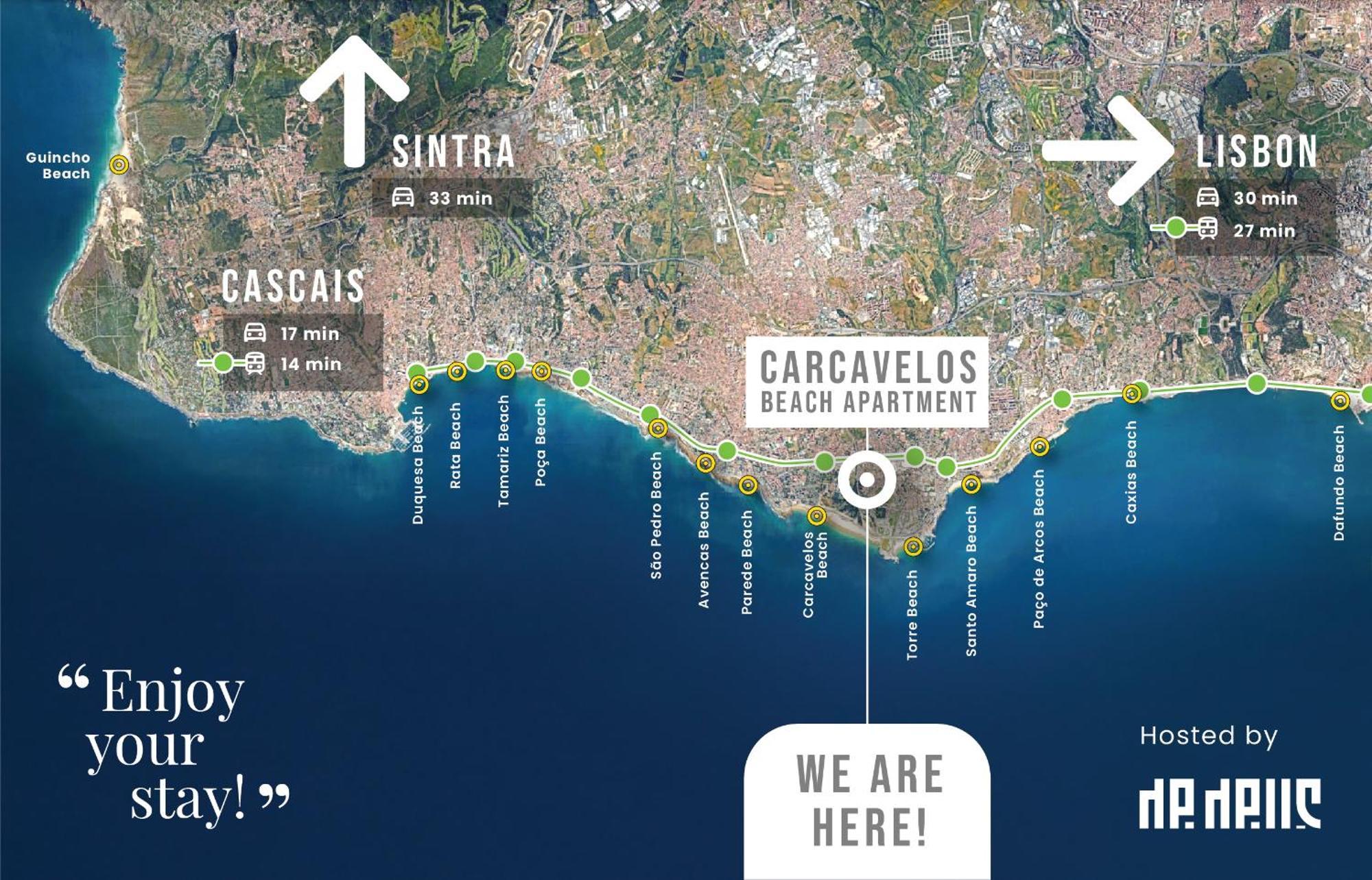 Carcavelos Beach Apartment Cascais Exteriér fotografie